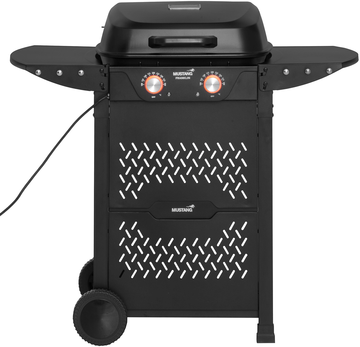Elgrill Franklin 648960, från Mustang, i färgen svart.