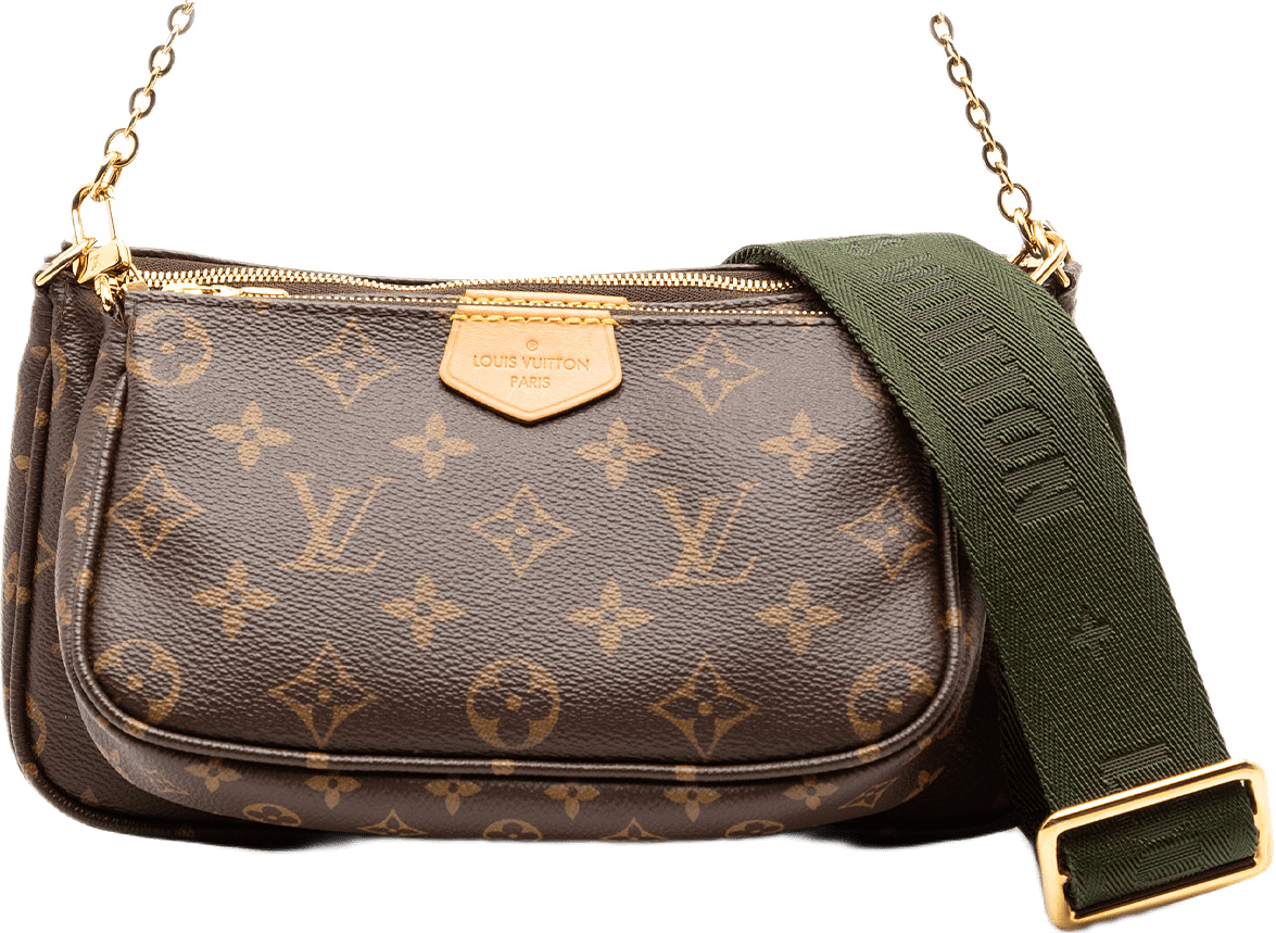 Louis Vuitton Monogram Multi Pochette Accessoires, från Luxclusif, i färgen brown.