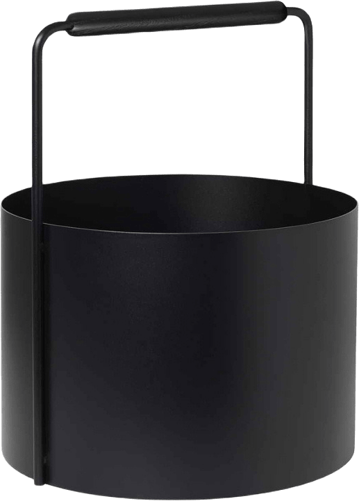 Ashi Vedkorg, från Blomus, i färgen black.