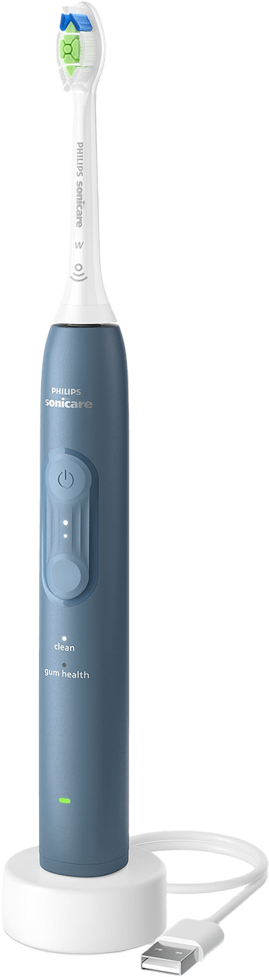 Eltandborste Sonicare 4100 Hx4041/48, från Philips, i färgen blå.
