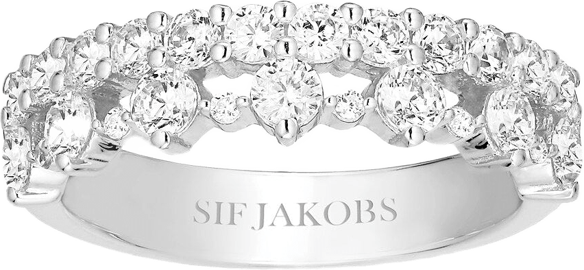 Ring Livingo, från Sif Jakobs Jewellery, i färgen white.