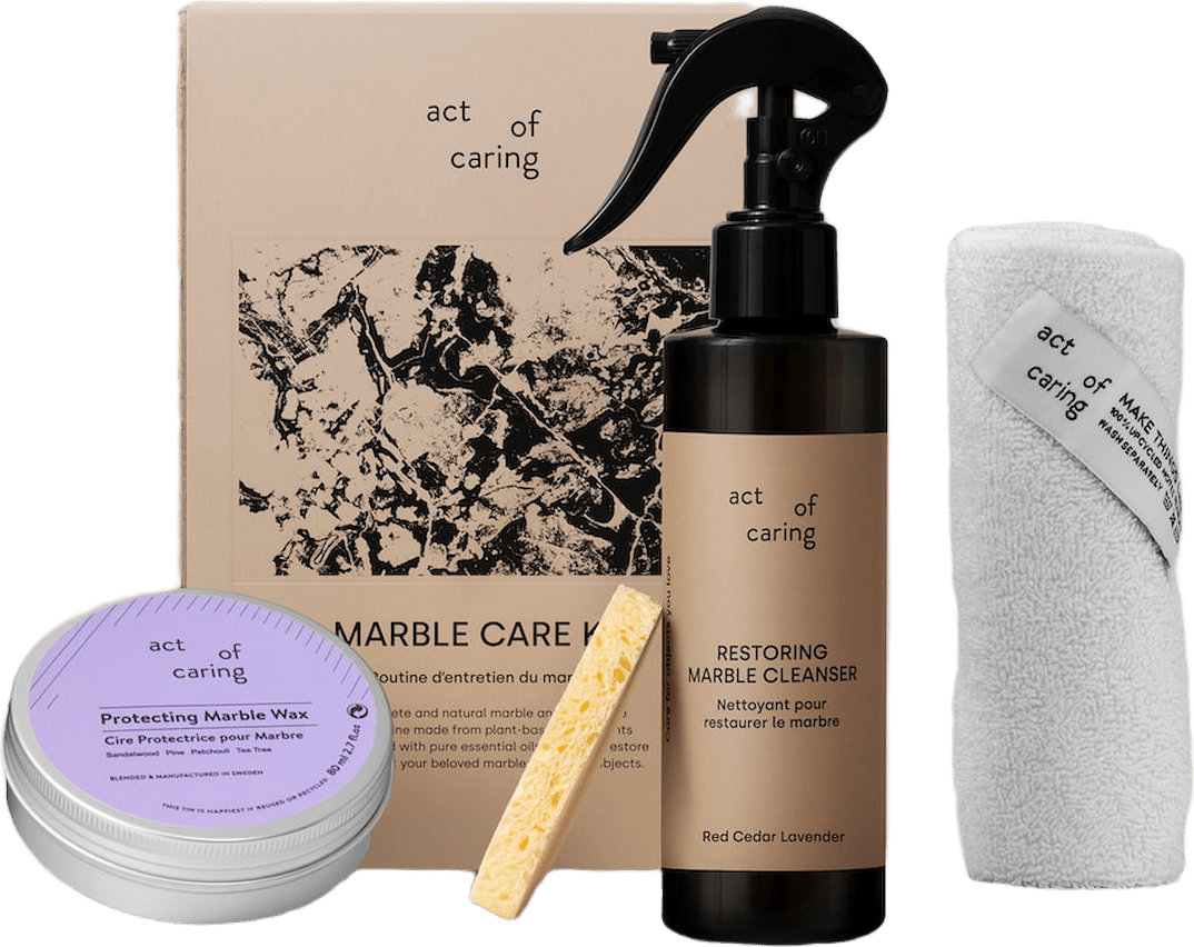 Marble And Fine Stone Care Kit, från act of caring.