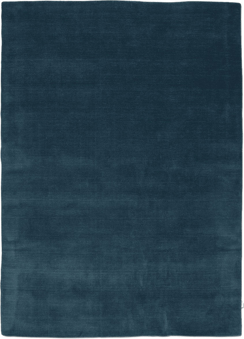 Ullmatta Solid 200x300cm, från Classic Collection, i färgen petrol.