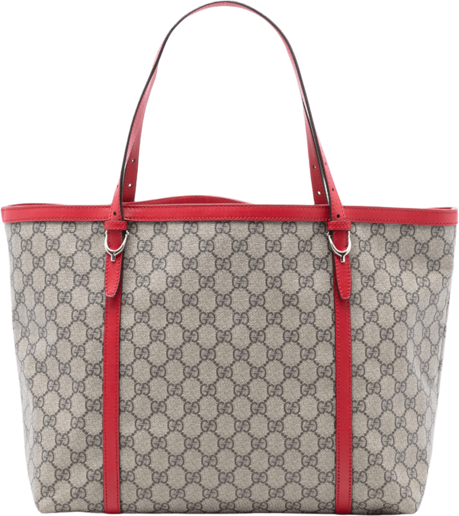 Gucci Gg Supreme Nice Tote, från Luxclusif, i färgen beige.