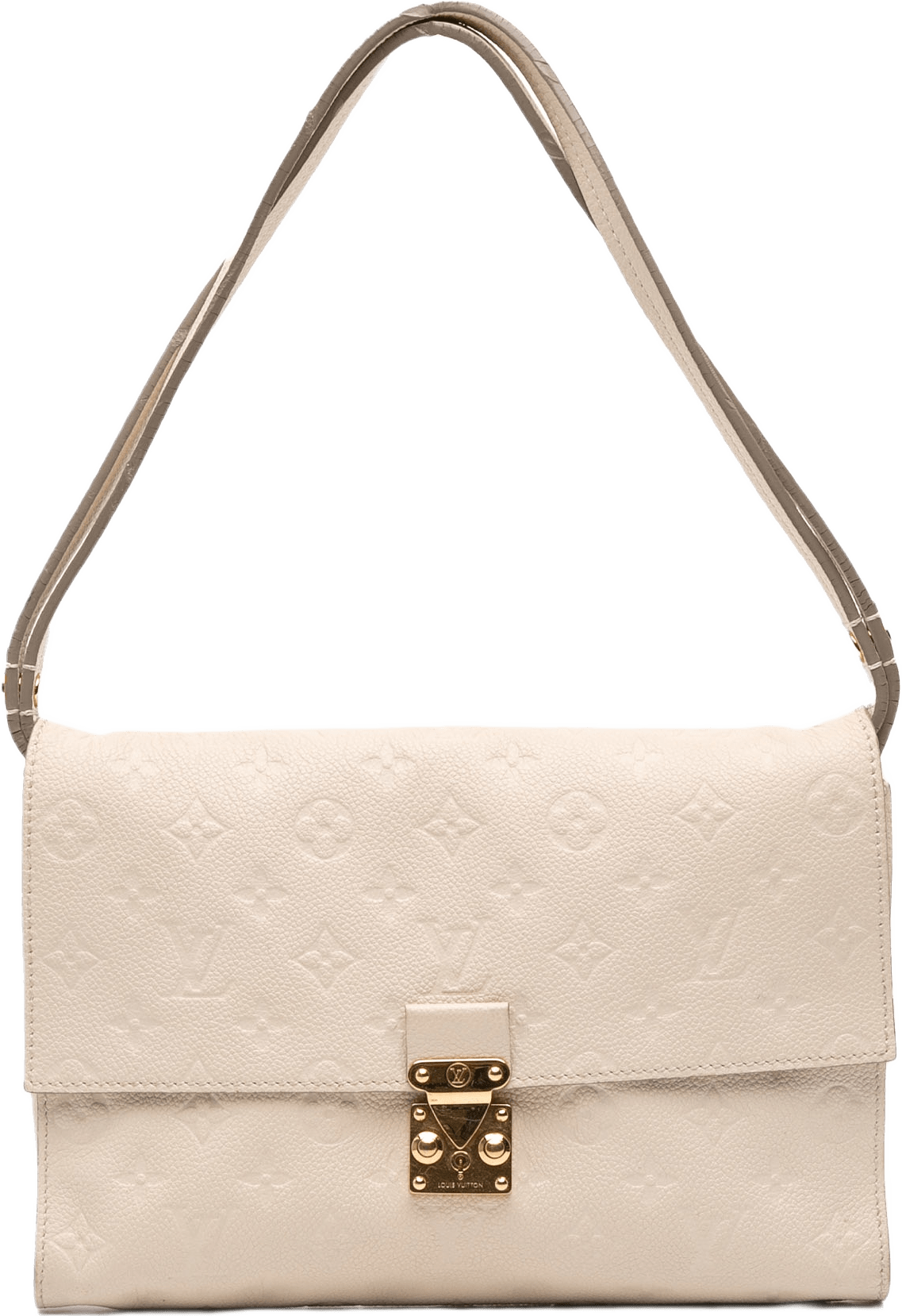 Louis Vuitton Monogram Empreinte Fascinante, från Luxclusif, i färgen white.