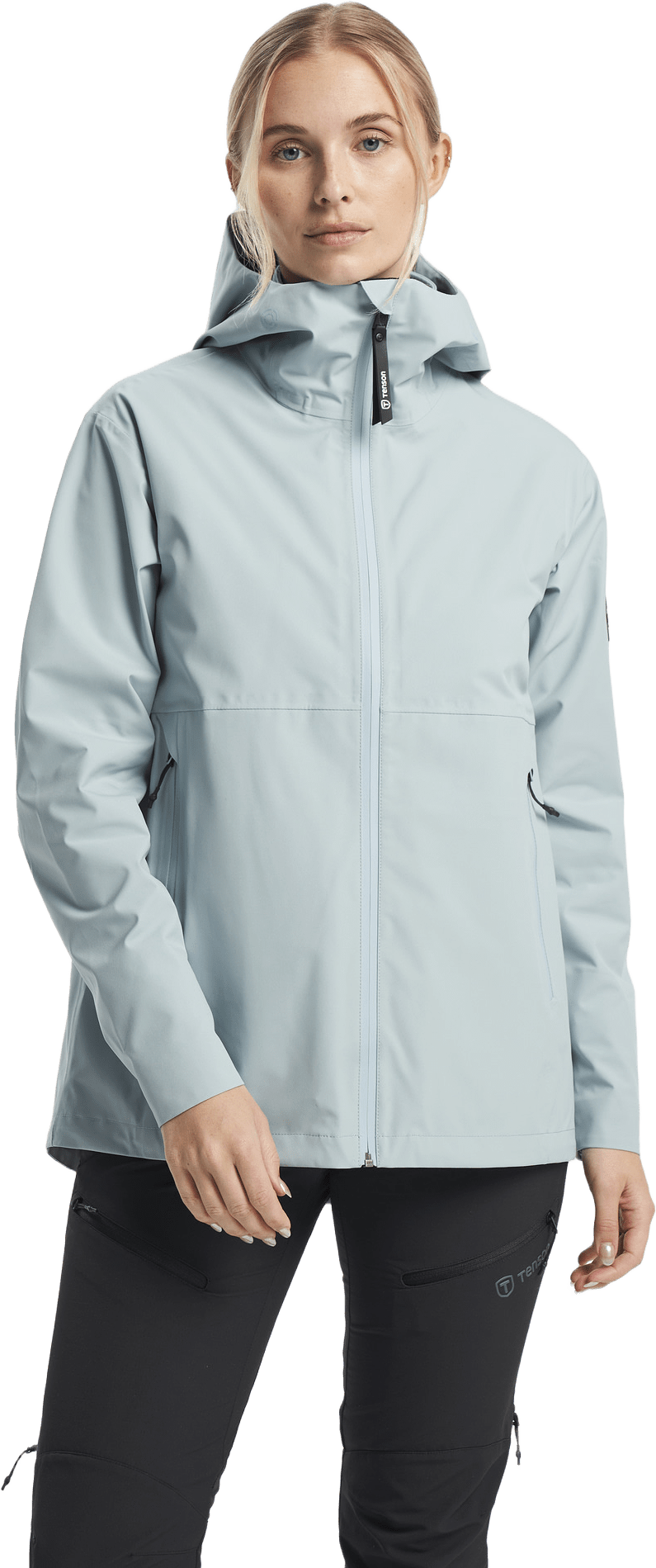 Misty Shell Jacket Women, från Tenson, i färgen grågrön.