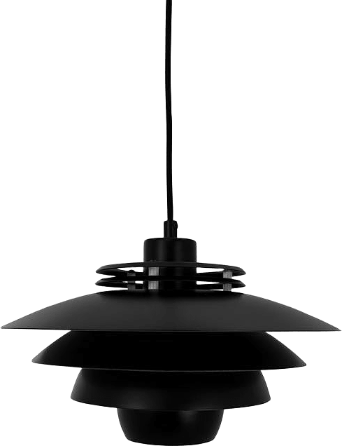 Ejka Mini Pendant, från Dyberg Larsen, i färgen black.