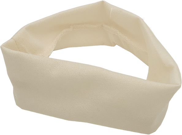 Hårband Stretch 4,5cm, från Complement, i färgen beige.