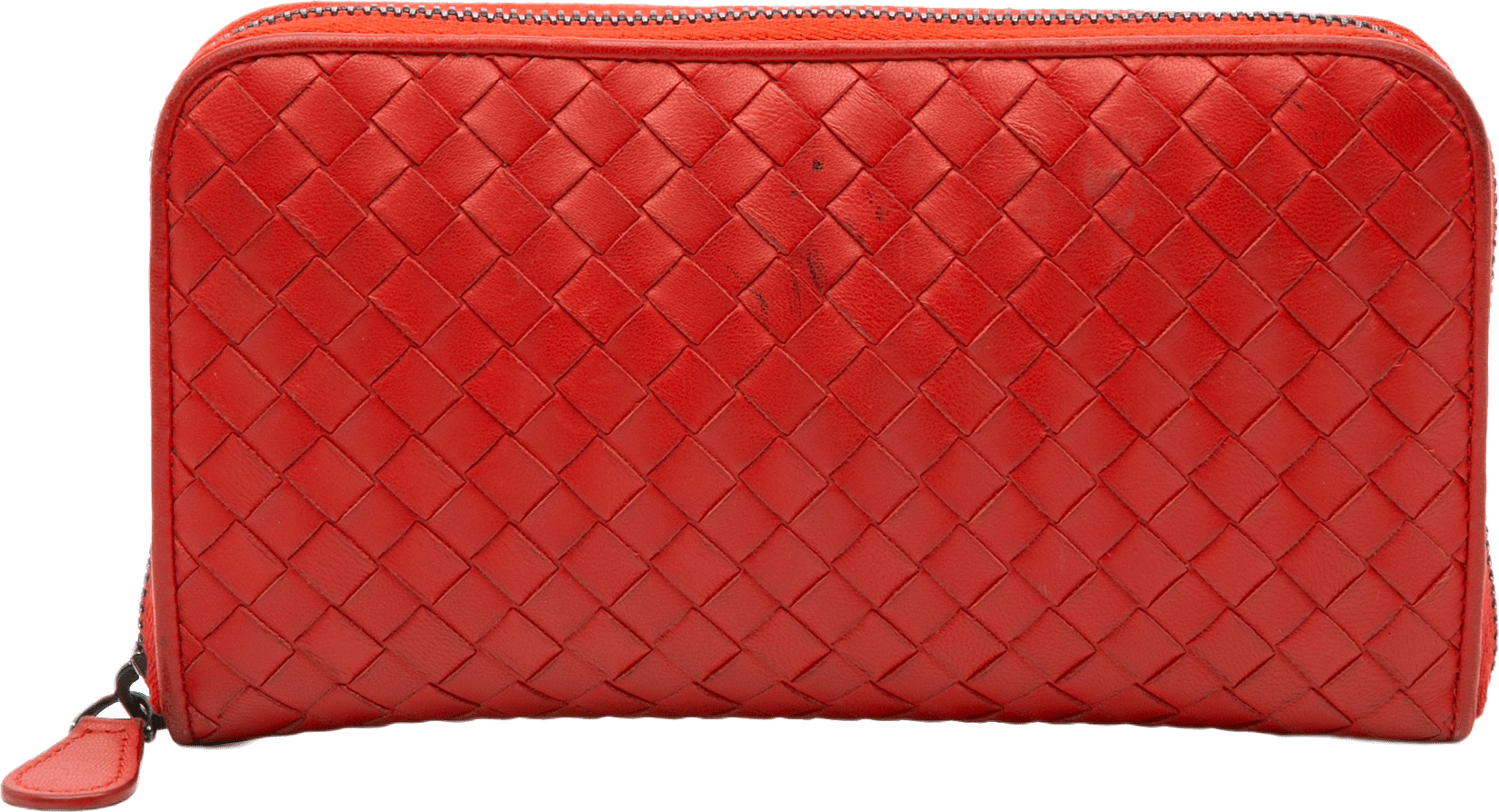 Bottega Veneta Nappa Intrecciato Zip Around Long Wallet