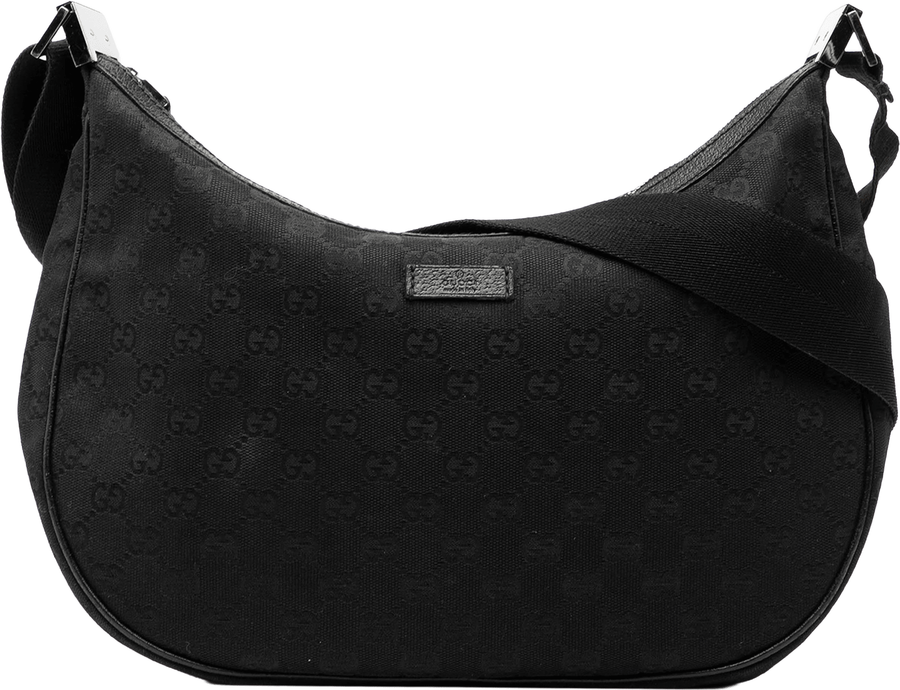 Gucci Gg Canvas Crossbody, från Luxclusif, i färgen black.