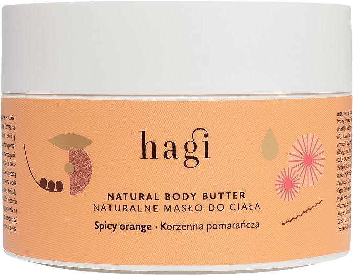 Natural Regenerating Body Butter Spicy Orange, från Hagi.