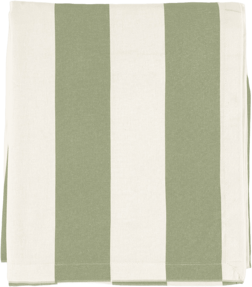 Breton Bordsduk - 150x350 Cm, från Pick A Poppy, i färgen green.