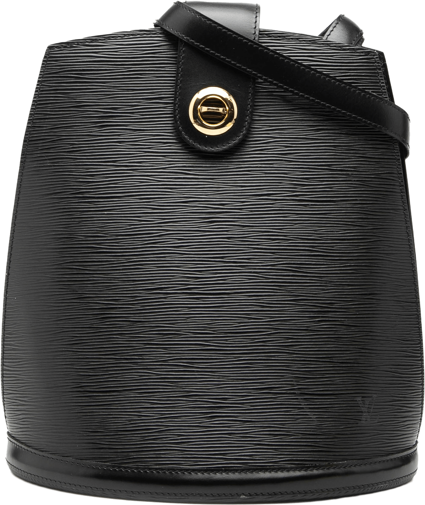 Louis Vuitton Epi Cluny, från Luxclusif, i färgen black.