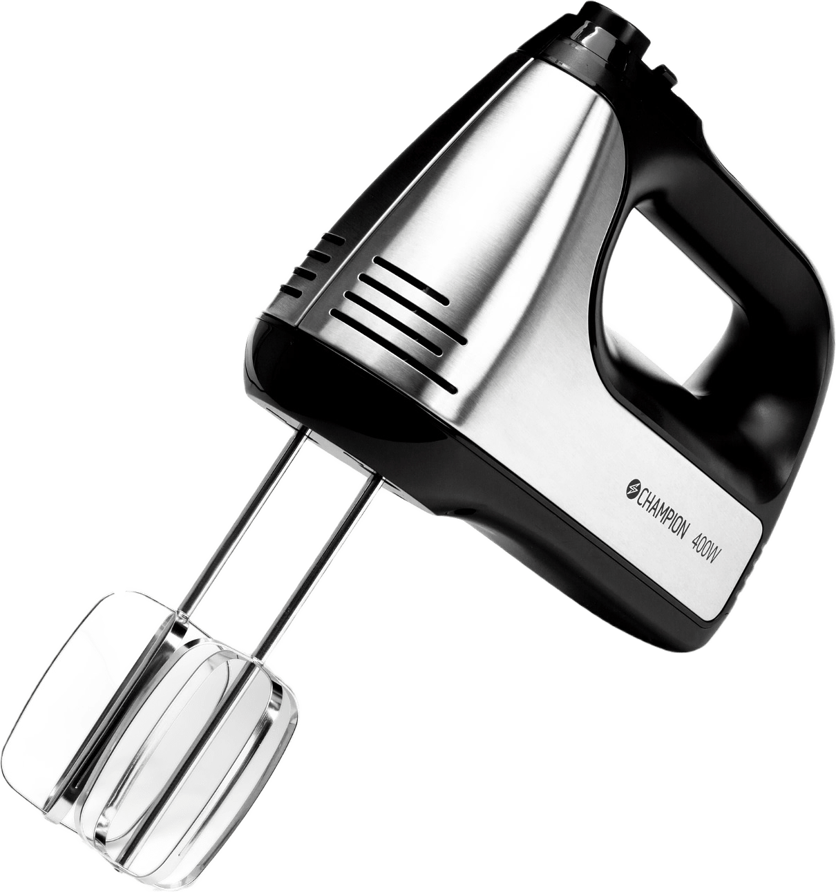 Elvisp 400w 5-hastigheter + Turbo Ev400 Svart/rostfri, från Champion Nordic, i färgen svart.