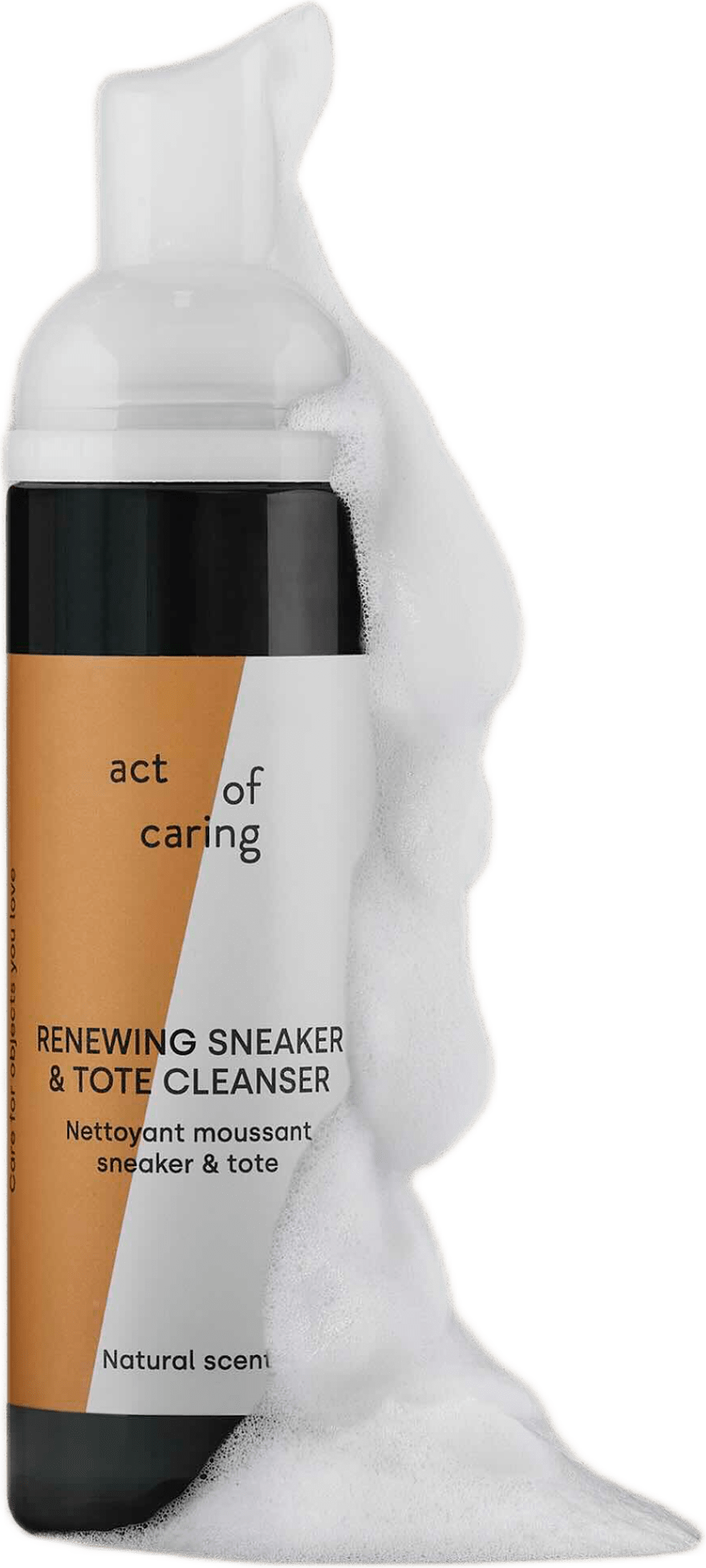 Renewing Sneark & Tote Cleanser, från act of caring.