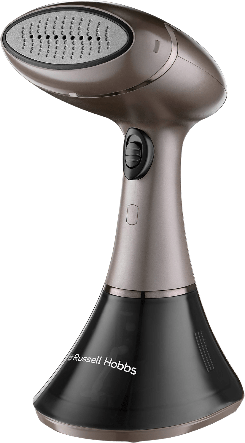 Garment Steamer Steam Genie Aroma, från Russell Hobbs, i färgen guld.