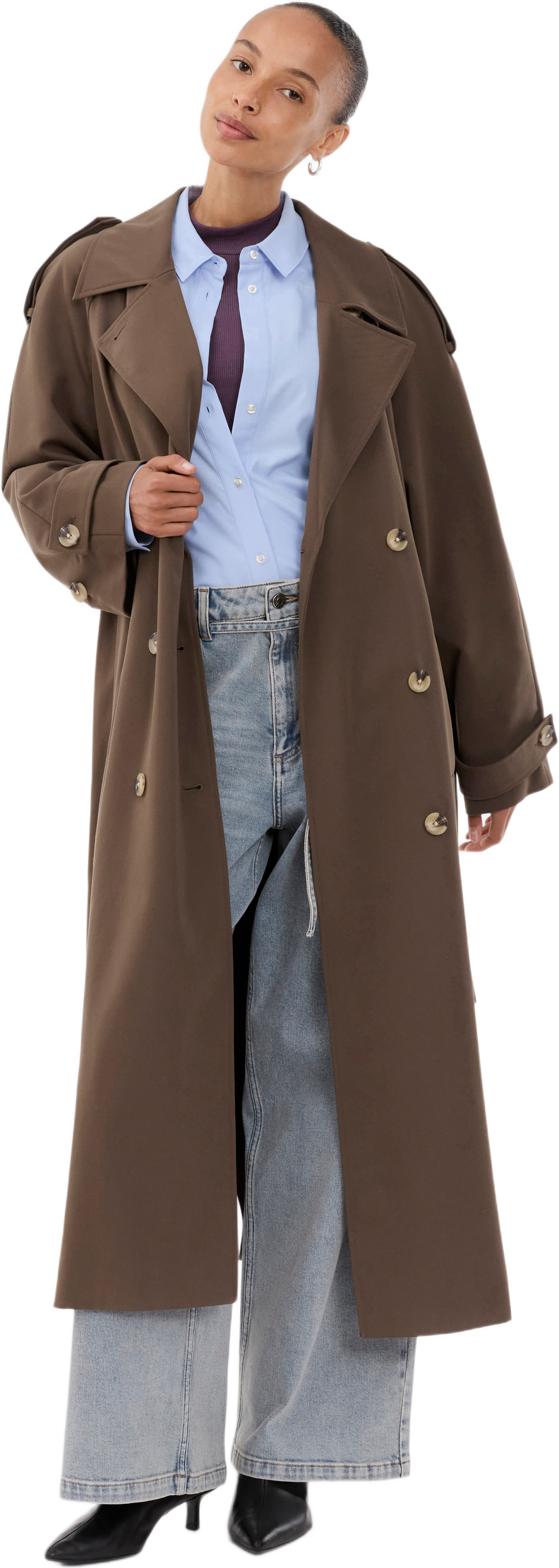 Eviemd Jacket, från Modström, i färgen espresso.