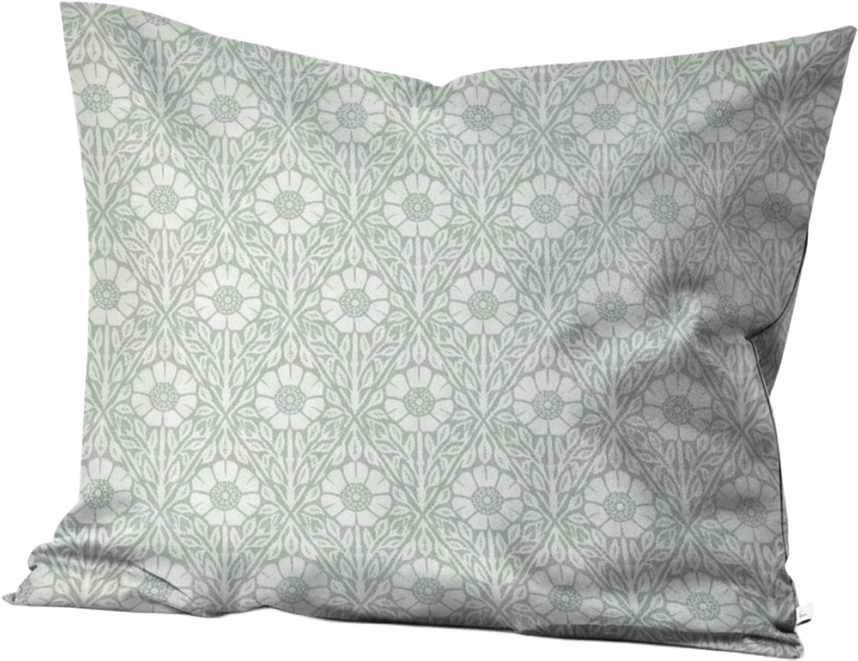 Örngott - Mönster, från Folkness, i färgen nyponros green.