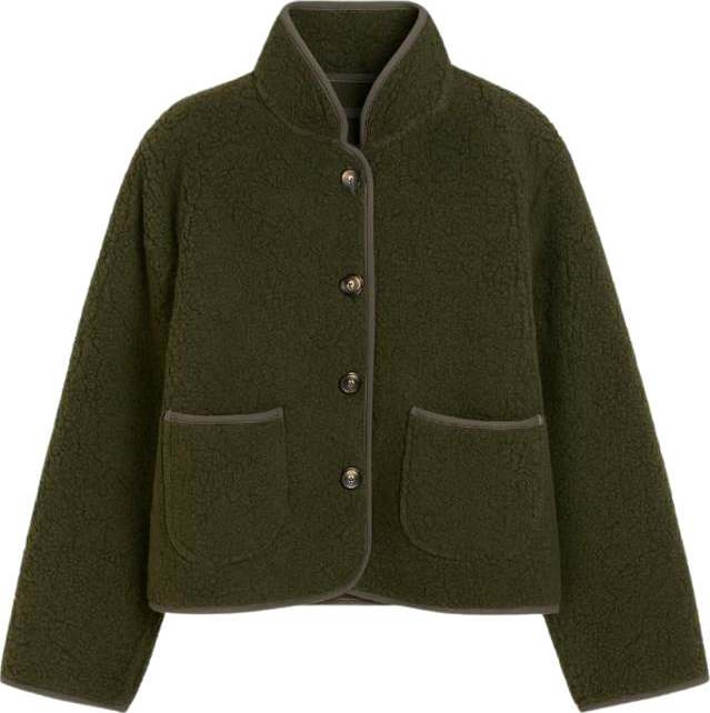 Malou, Teddy Jacket - Dark Army, från Tiffany, i färgen dark army.