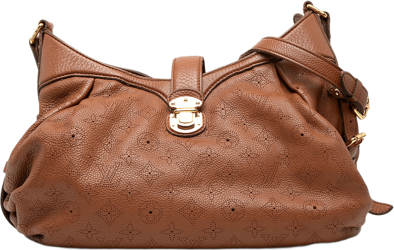 Louis Vuitton Monogram Mahina Xs, från Luxclusif, i färgen brun.