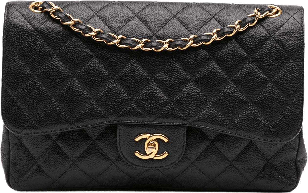 Chanel Jumbo Classic Caviar Double Flap