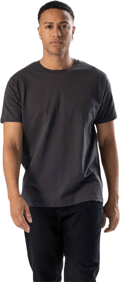 Vanlig T-shirt, från TeeShoppen, i färgen grå.