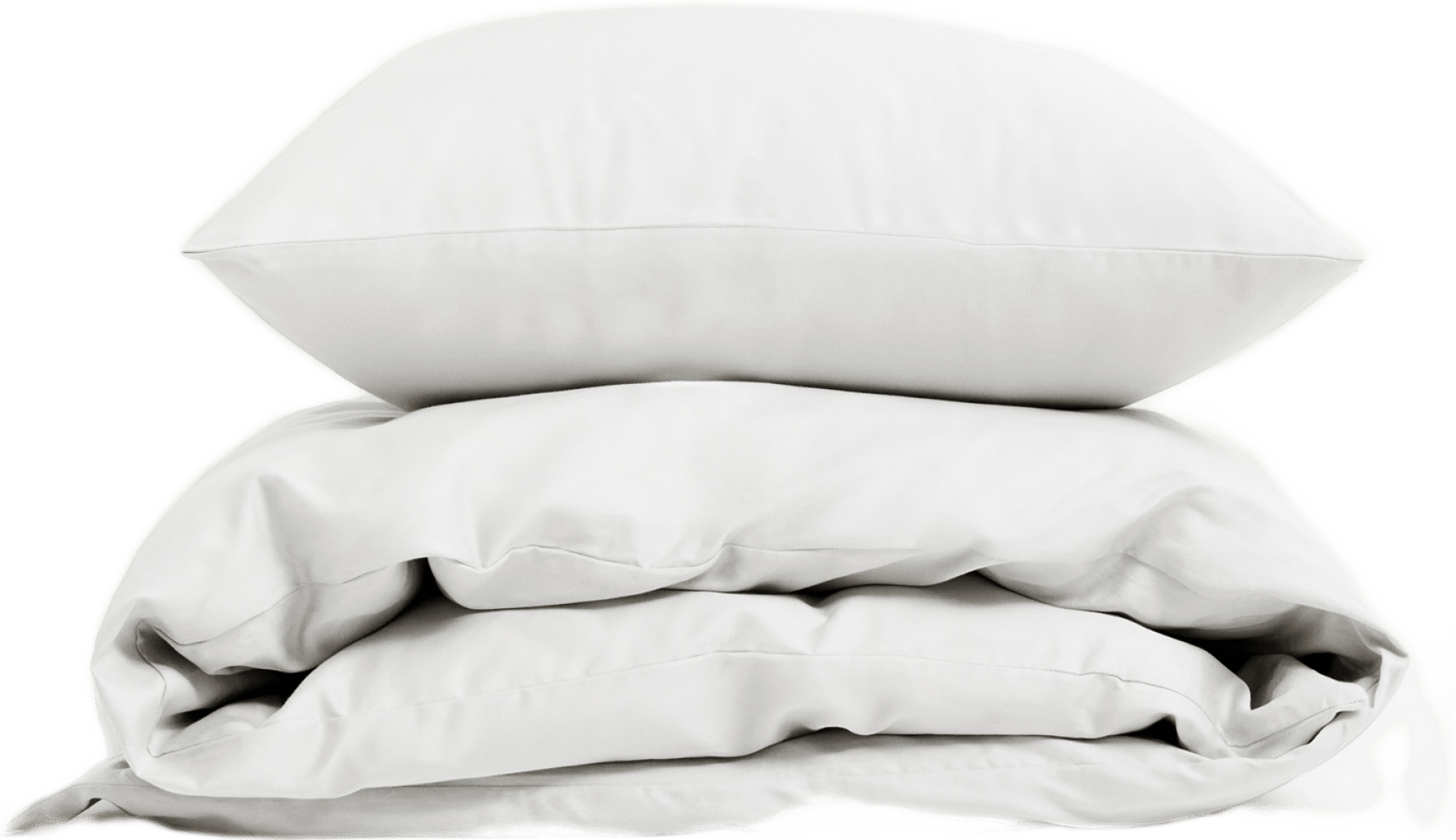 Bäddset Arkipelag Blank Enkelt Vit 150x210cm Med 1st Örngott 50x60cm, från Arkipelag, i färgen vit.