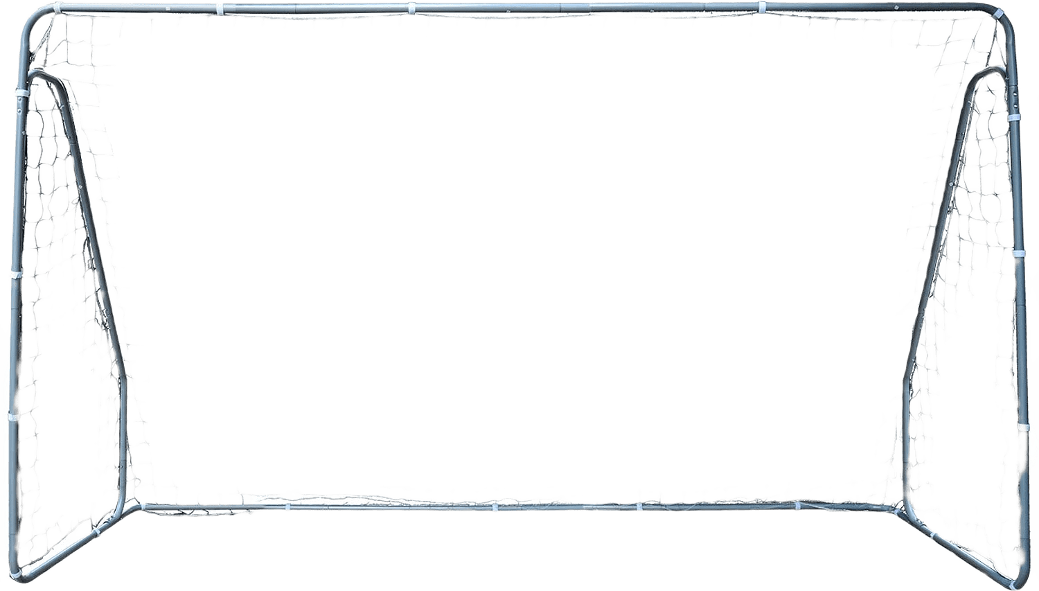 Fotbollsmål, 300 Cm, från Sportme, i färgen silver.