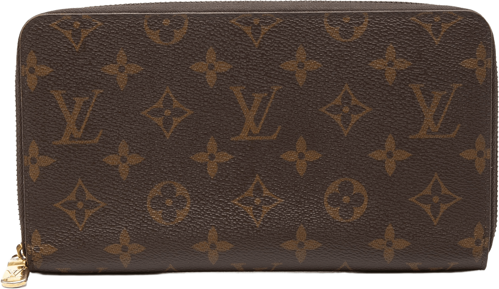 Louis Vuitton Monogram Zippy Organizer Wallet, från Luxclusif, i färgen brown.