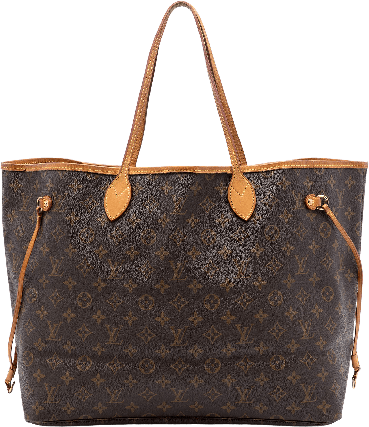 Louis Vuitton Monogram Neverfull Gm, från Luxclusif, i färgen brown.