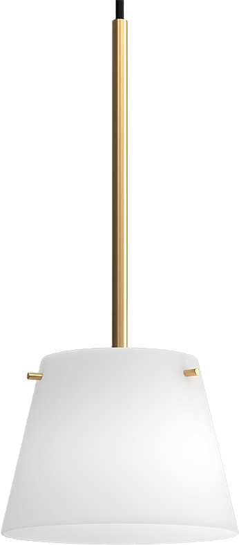 Pendel Gil Il Grande, från Herstal, i färgen satin mässing.