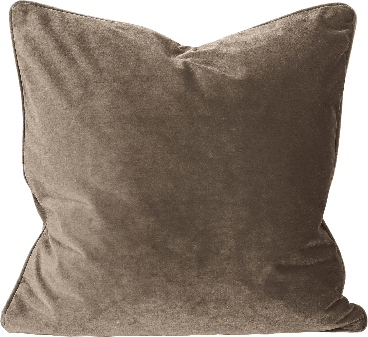 Elise Kuddfodral 45x45cm, från Svanefors, i färgen nougat.