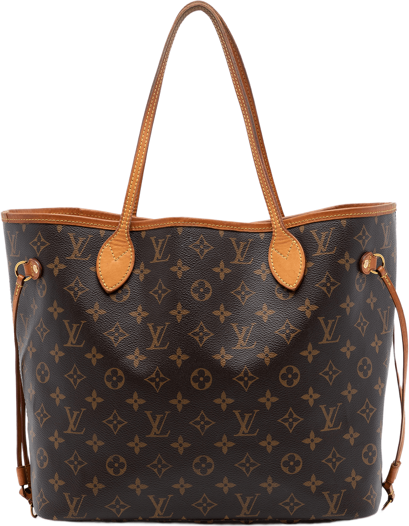 Louis Vuitton Monogram Neverfull Mm, från Luxclusif, i färgen brown.