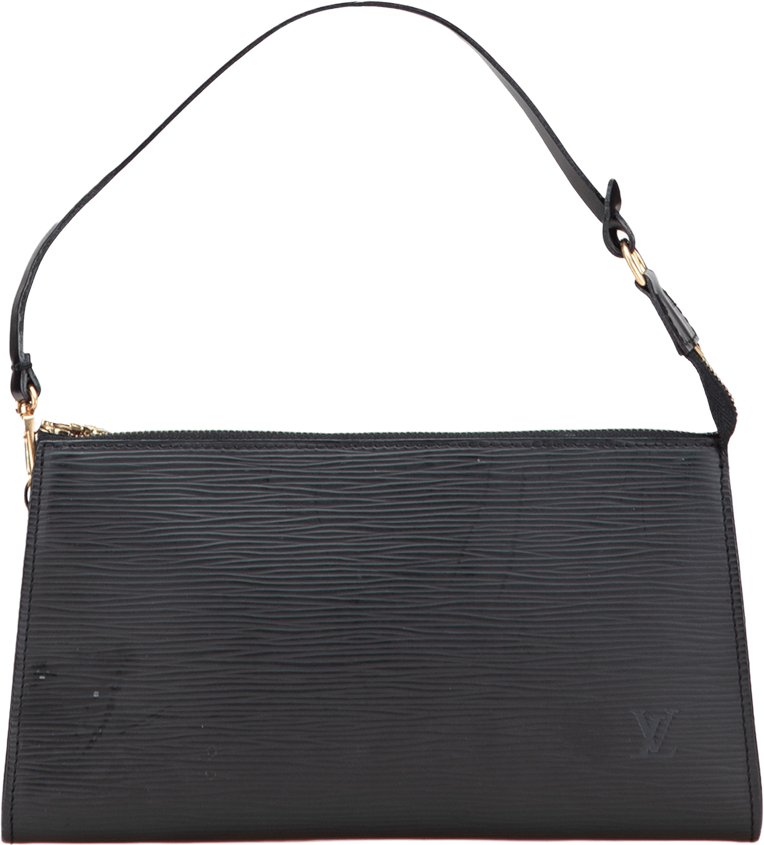 Louis Vuitton Epi Pochette Accessoires, från Luxclusif, i färgen black.