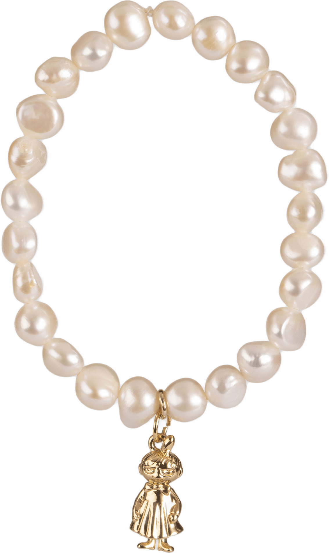 My Pearl Armband, från pfgSTOCKHOLM, i färgen white/gold.