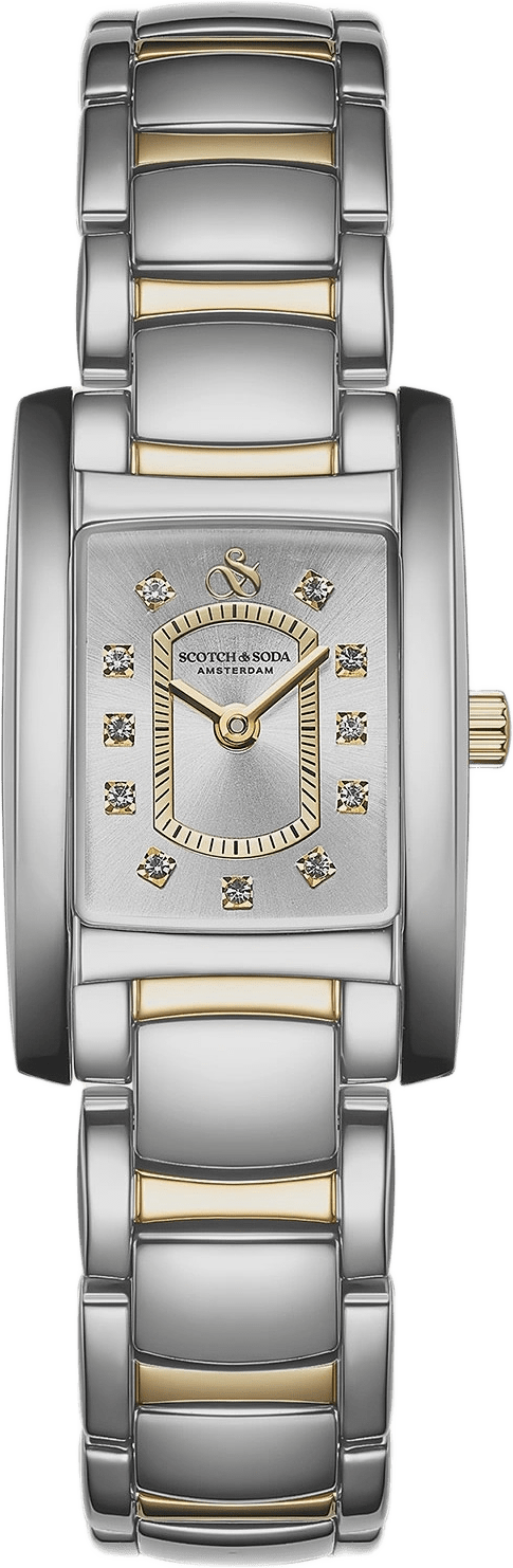 Scotch & Soda Dam Silver/bicolor, Metallband - Ssw.139c, från Scotch & Soda, i färgen 1.