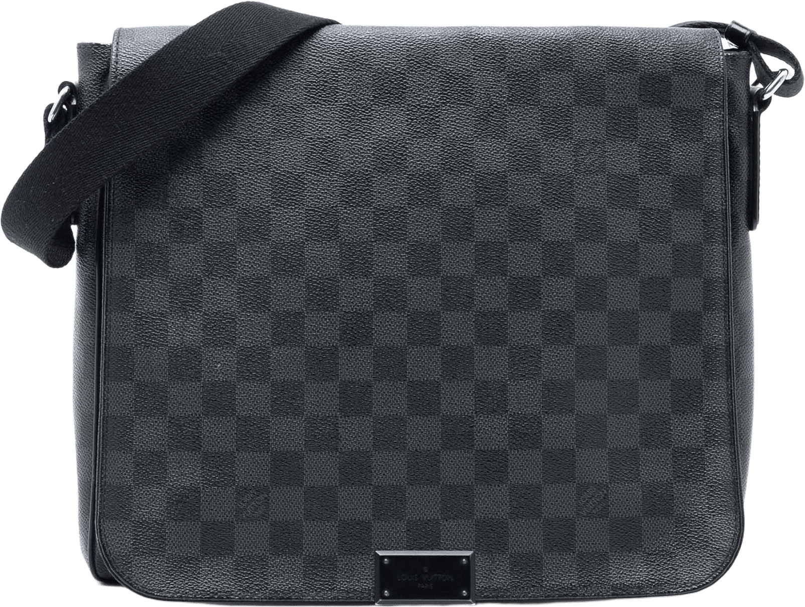 Louis Vuitton Damier Graphite Daniel Mm, från Luxclusif, i färgen black.