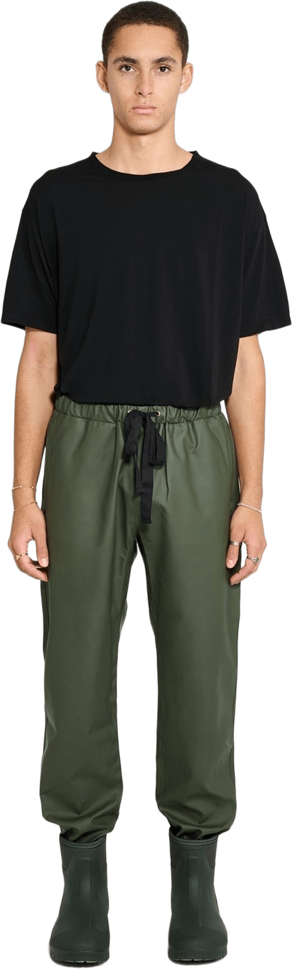 Vanadis Trousers, från Stutterheim, i färgen green.