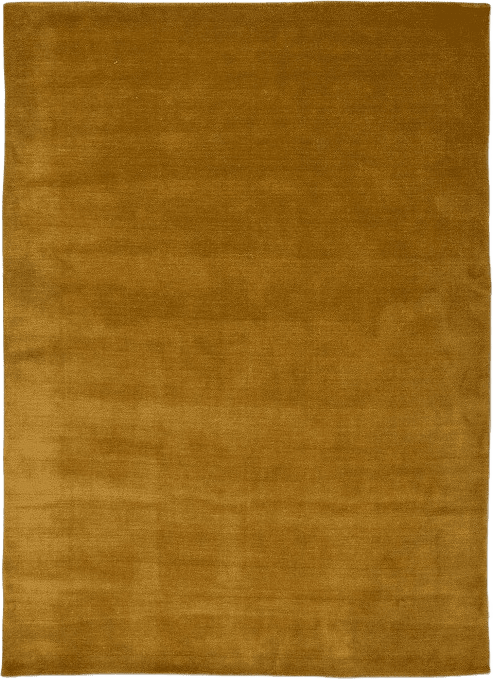 Ullmatta Solid 170x230cm, från Classic Collection, i färgen ockra.