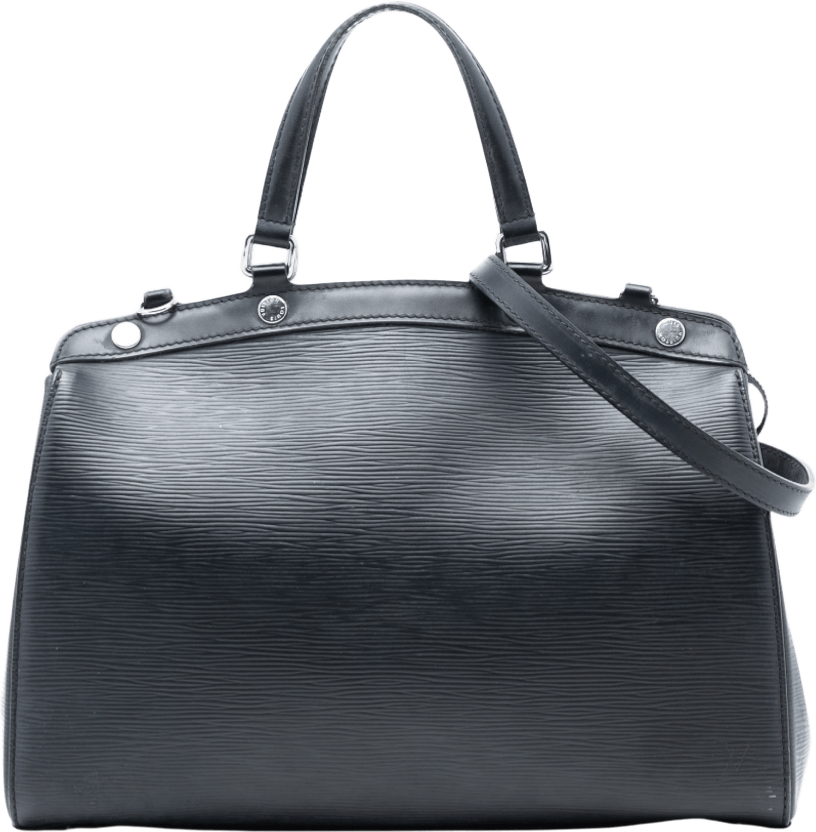 Louis Vuitton Epi Brea Mm, från Luxclusif, i färgen black.