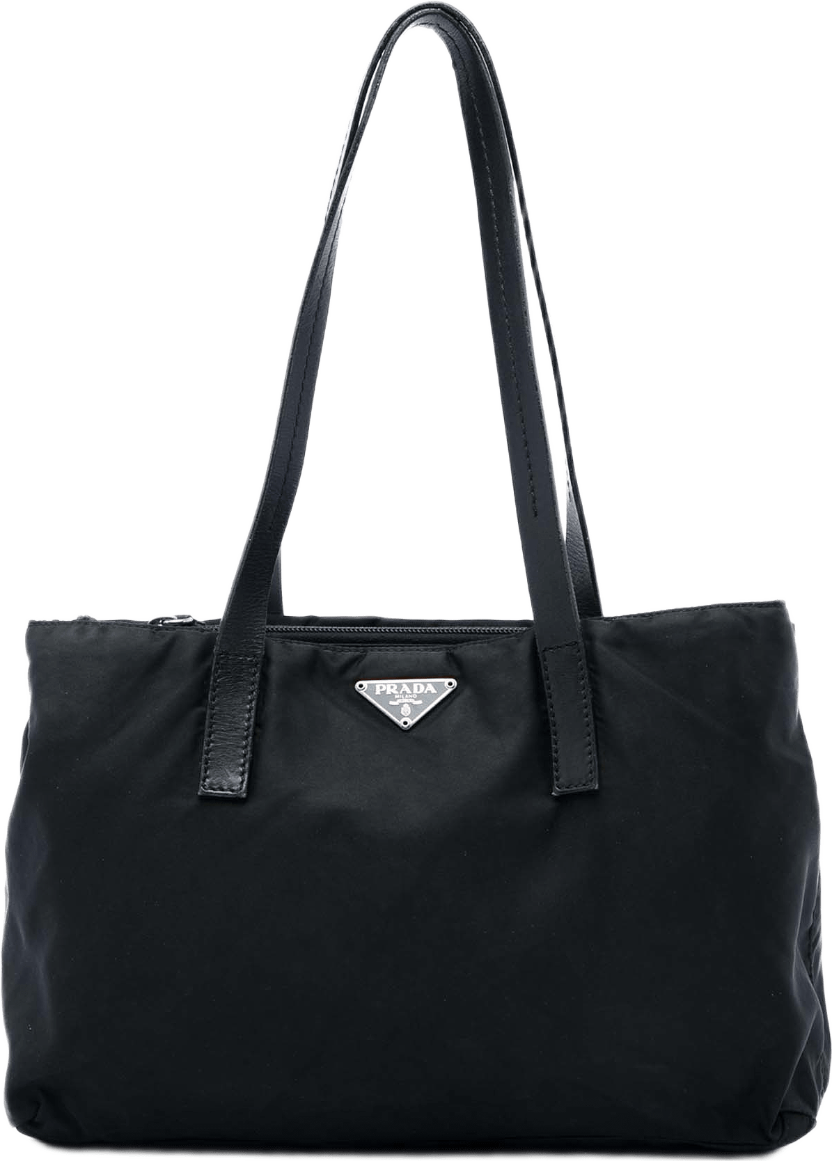 Prada Tessuto Tote, från Luxclusif, i färgen svart.