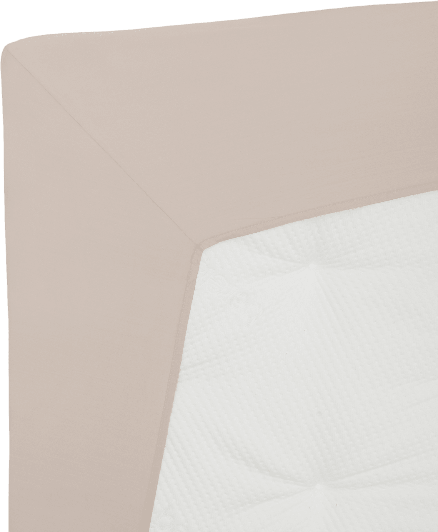 Naked Kuvertsytt Underlakan, från Ogland, i färgen egypt sand.