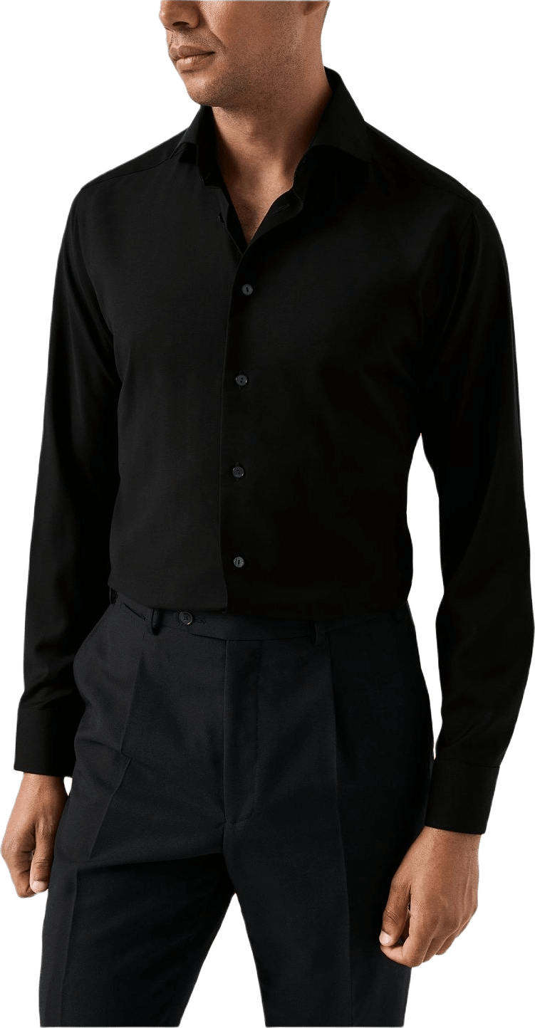 Skjorta I Supima 120 Merinoull Contemporary Fit