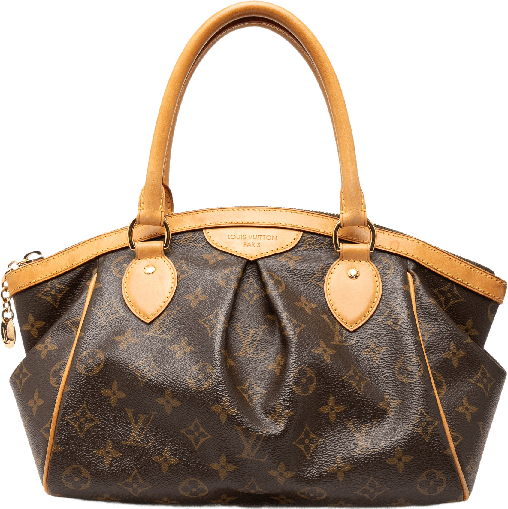 Louis Vuitton Monogram Tivoli Pm, från Luxclusif, i färgen brun.