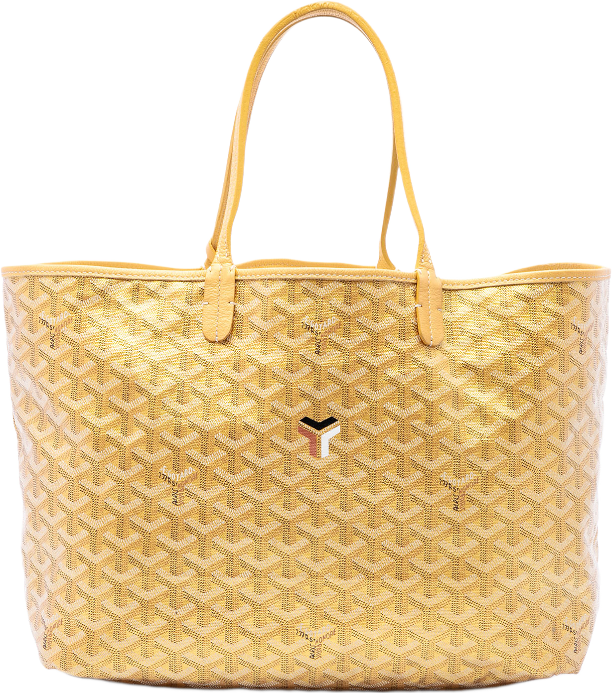 Goyard Special Edition Goyardine Precious Metal Saint Louis Pm, från Luxclusif, i färgen gold.