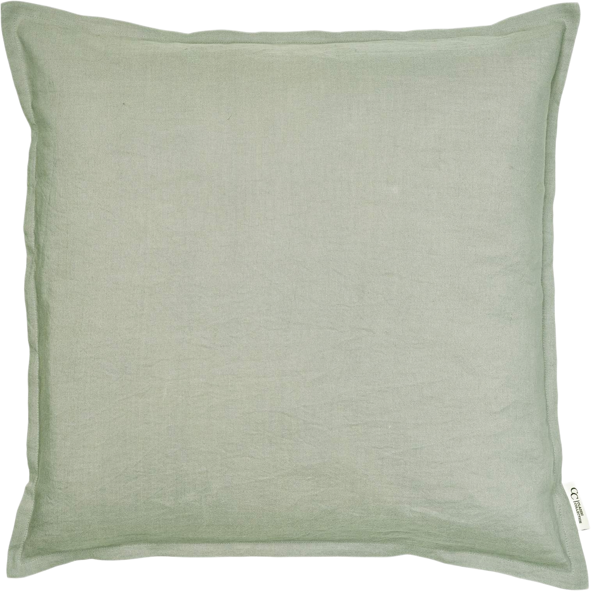 Kuddfodral Classic Linen, från Classic Collection, i färgen salvia.