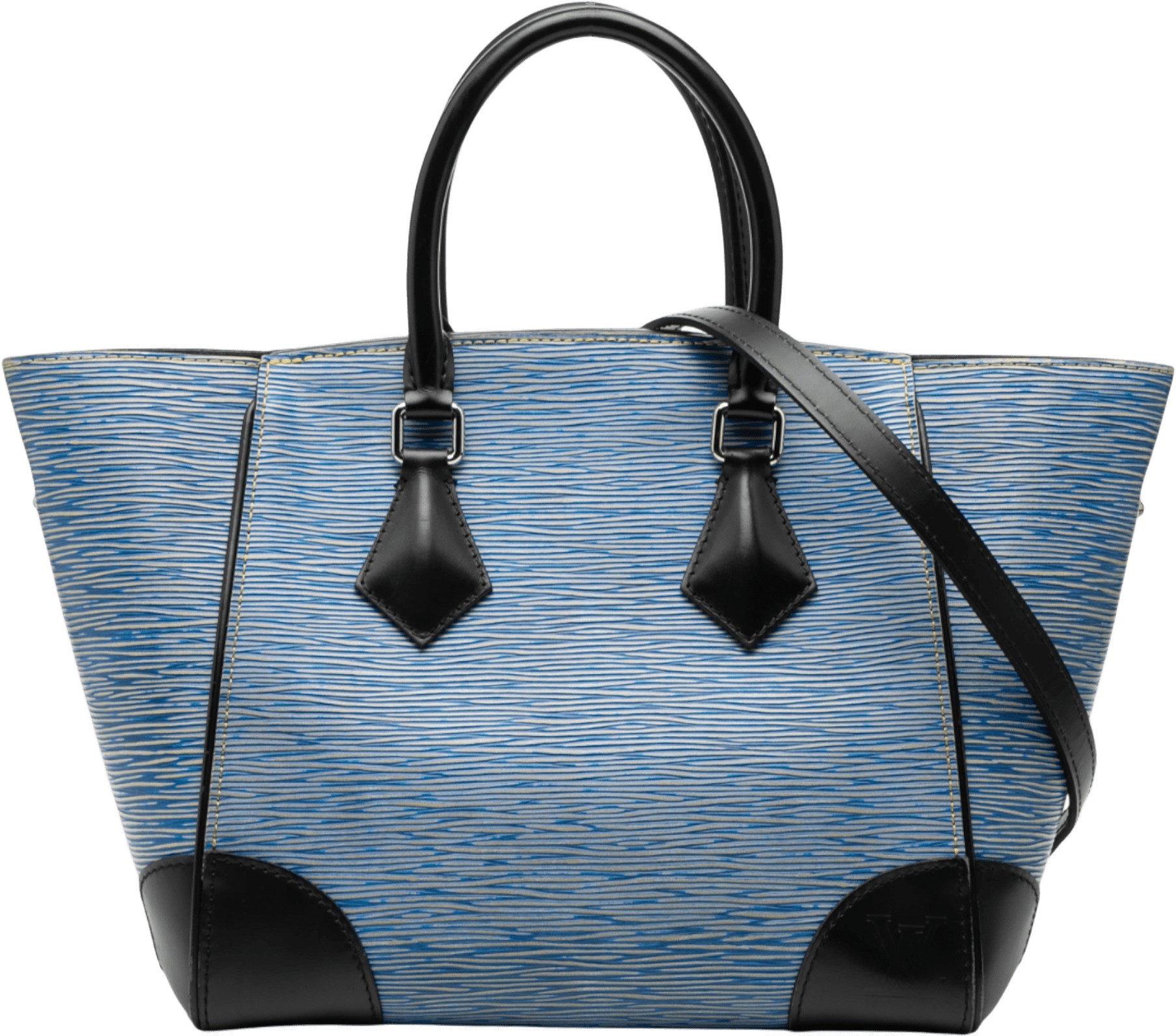 Louis Vuitton Epi Phenix Pm, från Luxclusif, i färgen blue.
