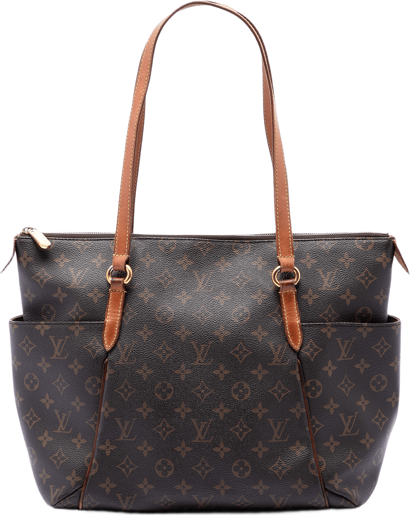 Louis Vuitton Monogram Totally Mm, från Luxclusif, i färgen brown.