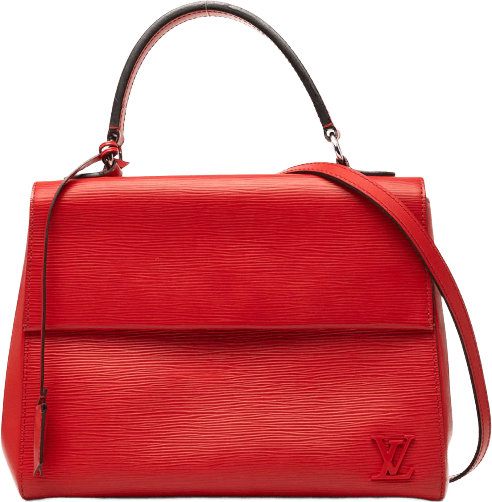 Louis Vuitton Epi Cluny Mm, från Luxclusif, i färgen röd.