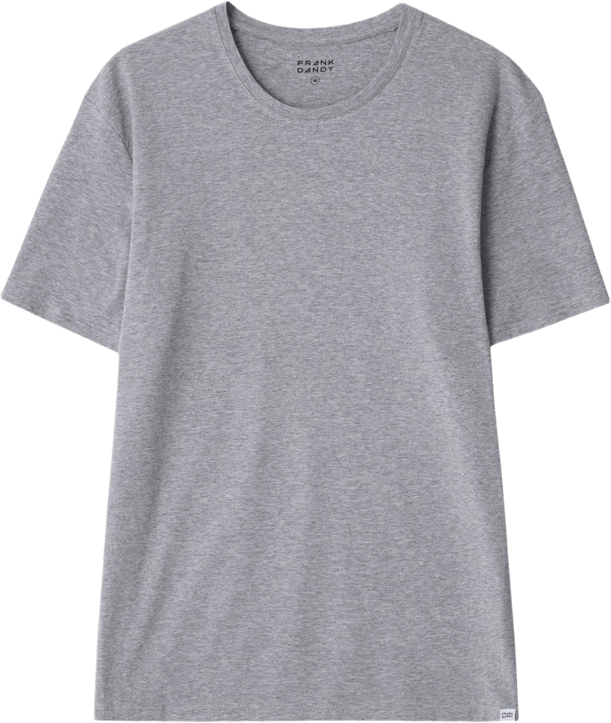 Bamboo Tee, från Frank Dandy, i färgen grey melange.